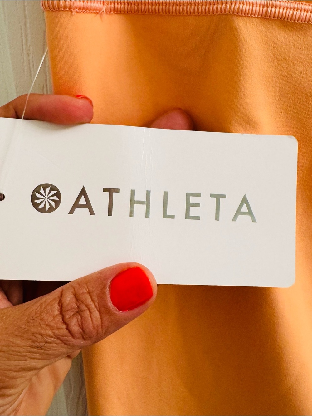 Athleta Ultra High Rise Elation 7/8 Tight - Orange